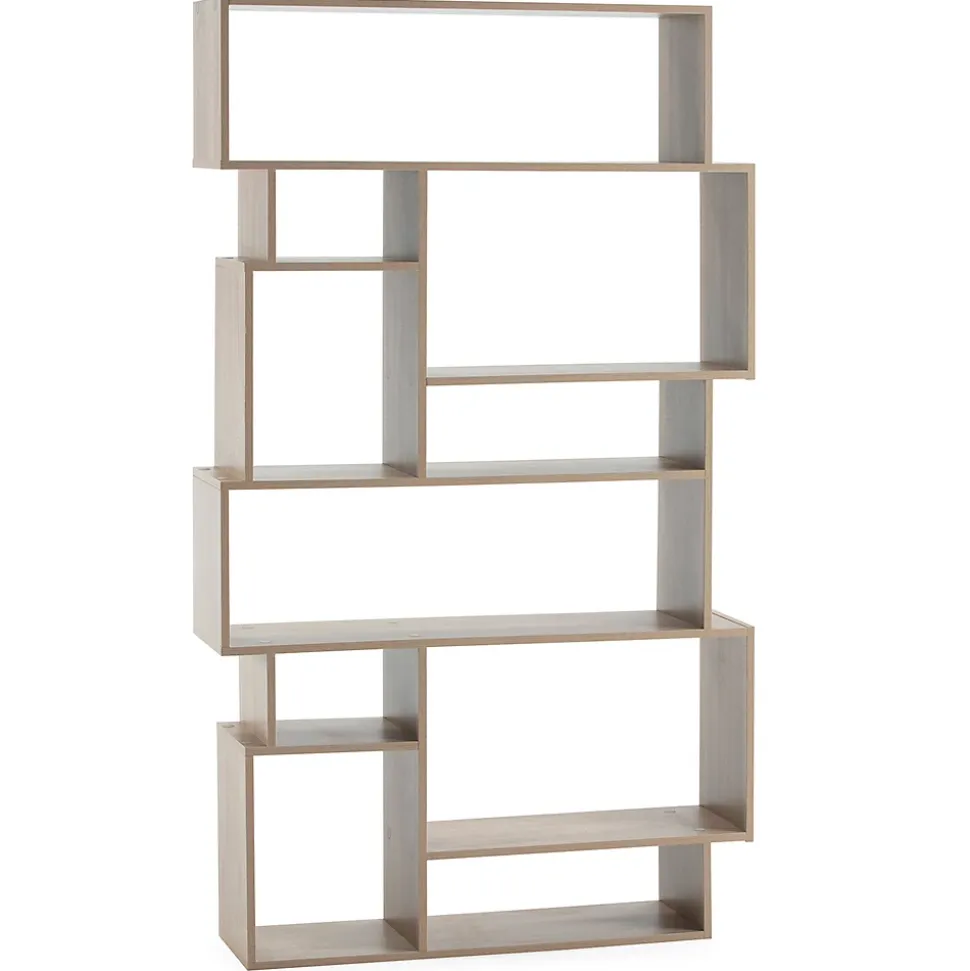 Etagère Hawai avec 10 trous couleur chêne