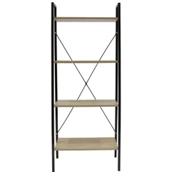 Etagère industrielle bois et métal Alphonse