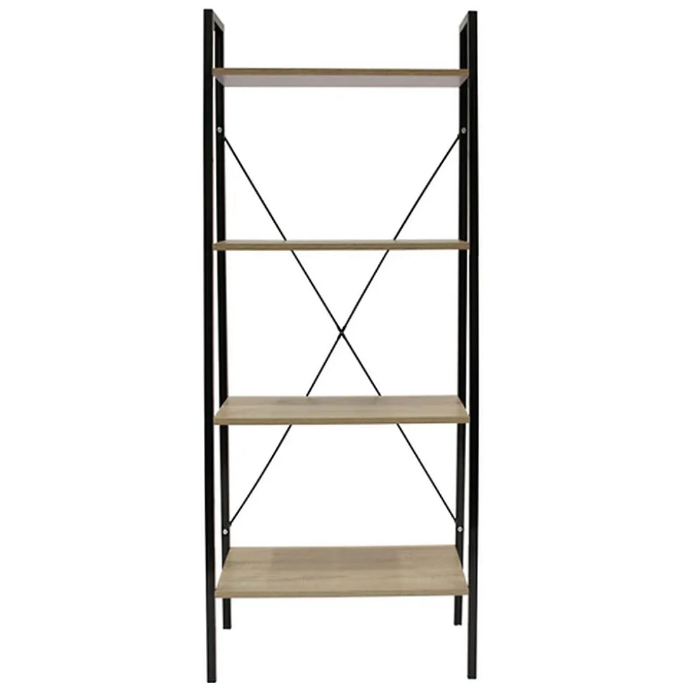 Etagère industrielle bois et métal Alphonse