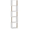 Etagère Maldivas 5 trous couleur blanc/chêne
