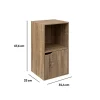 Etagère Mix 'N Modul 2 cases naturel - Beige- 5five