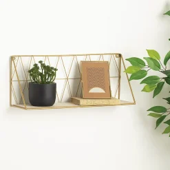 Etagère murale - doré 48x20 cm - Atmosphera