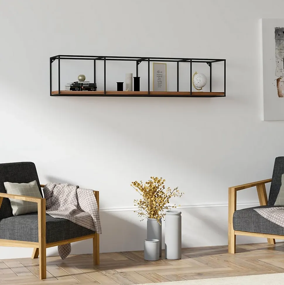 Etagère murale design industriel Miray