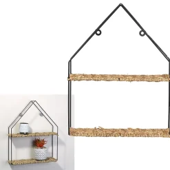 Etagère murale design métal et corde Natural Living