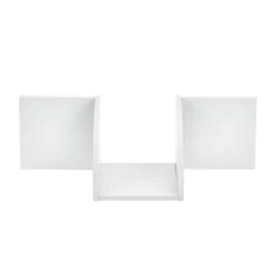Etagère murale Lysaker blanc mat 61 x 20 x 20 cm en.casa