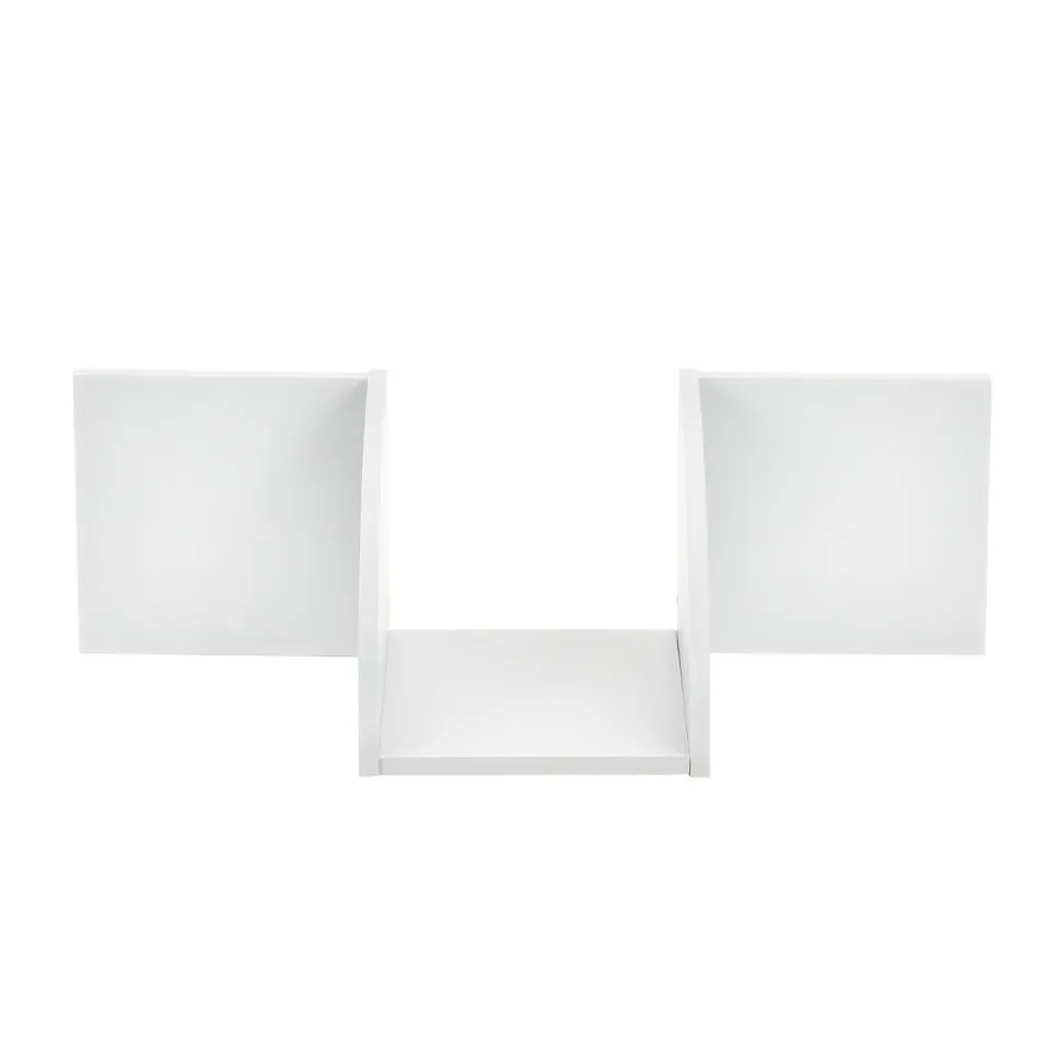 Etagère murale Lysaker blanc mat 61 x 20 x 20 cm en.casa