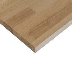 Etagère murale épaisse Chêne bois massif L.80 X l.30 cm, Ep.26 mm