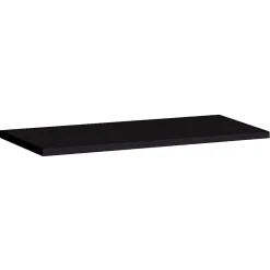 Etagère murale SWITCH 60 cm Coloris noir MDF et panneaux de particules Design moderne