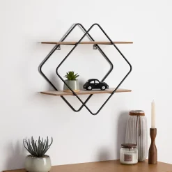 Etagère Nena en bois 48x48cm - Atmosphera