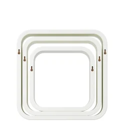 Etagères murales cubes modulables Cusko Form, blanc, 3 pièces