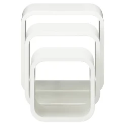 Etagères murales cubes modulables Cusko Form, blanc, 3 pièces