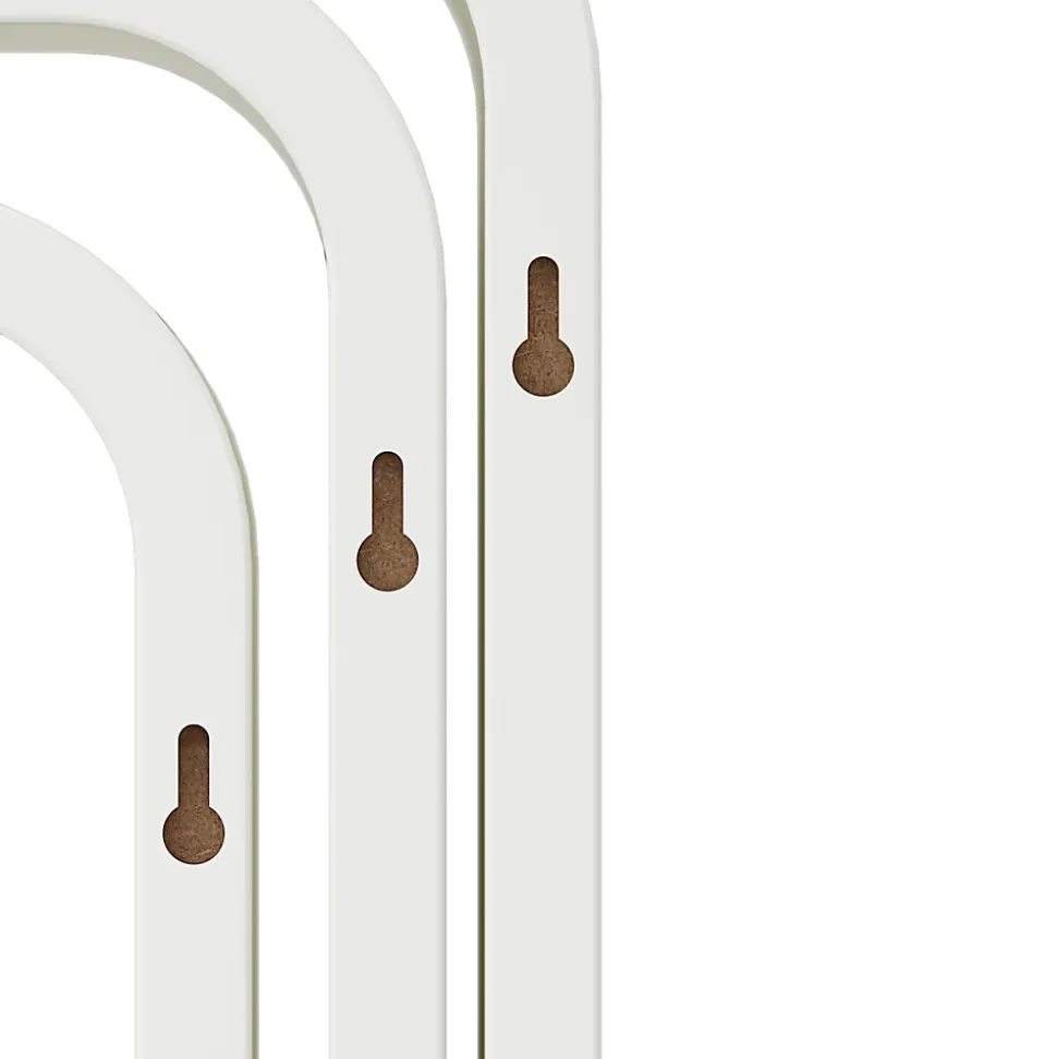 Etagères murales cubes modulables Cusko Form, blanc, 3 pièces