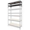 Extension pour étagère de garage en acier thermo-laqué GoodHome Rand H. 46 x L. 127,6 x P. 40 cm