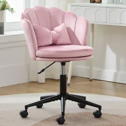 Fauteuil Bureau Dossier Pétale Coussin Papillon Réglable Moelleux Blackcolors