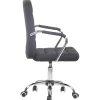 Fauteuil de bureau - CLP - Terni - Réglable en hauteur - Pivotant - Noir