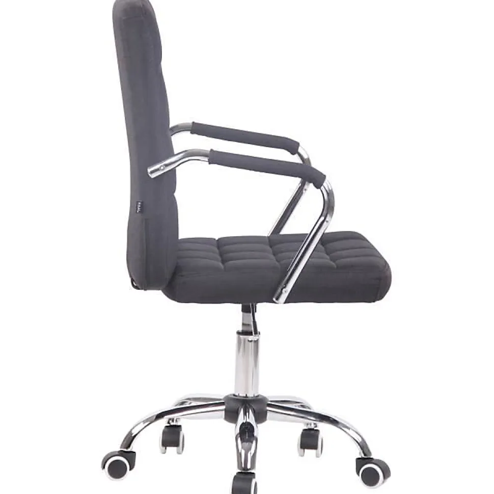 Fauteuil de bureau - CLP - Terni - Réglable en hauteur - Pivotant - Noir