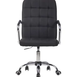 Fauteuil de bureau - CLP - Terni - Réglable en hauteur - Pivotant - Noir