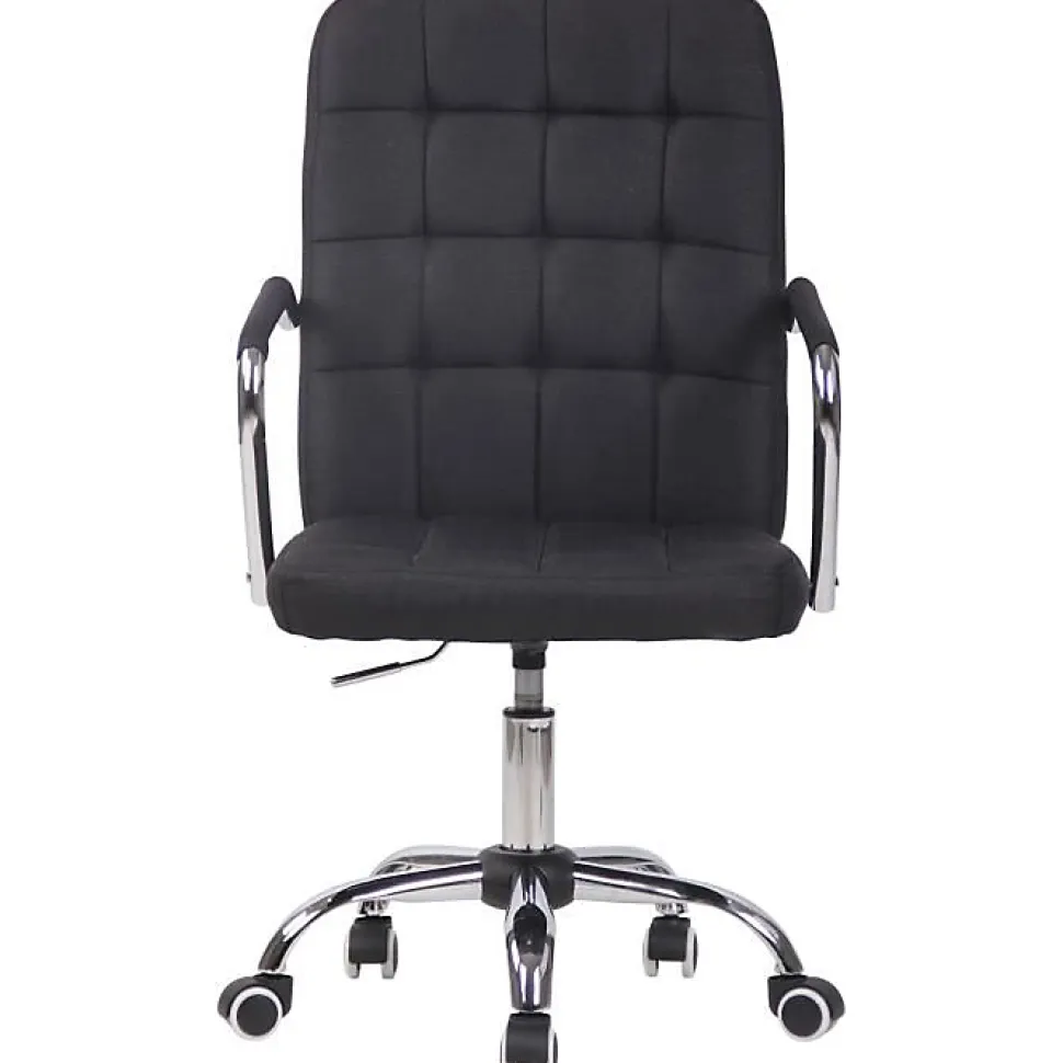 Fauteuil de bureau - CLP - Terni - Réglable en hauteur - Pivotant - Noir