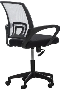 Fauteuil De Bureau Auburn, Chaise De Bureau En Maille Respirante, Chaise pivotante Hauteur réglable et Roulettes Gris
