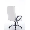 Fauteuil de bureau Bern CLP XL blanc simili réglable 150 kg
