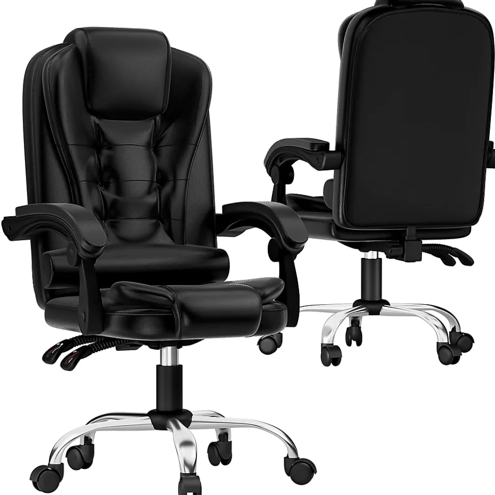 Fauteuil de bureau ergonomique avec dossier haut