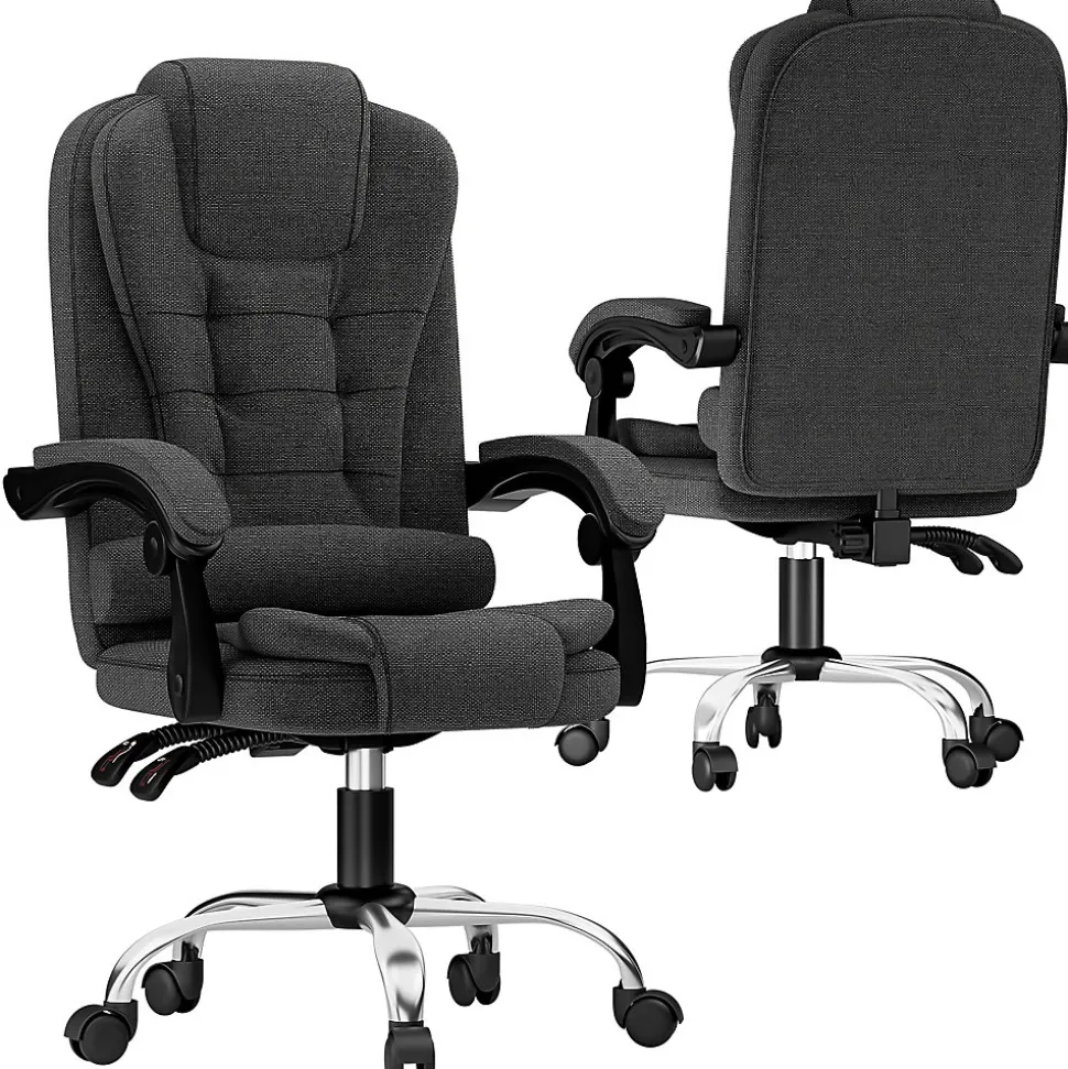 Fauteuil de bureau ergonomique avec dossier haut