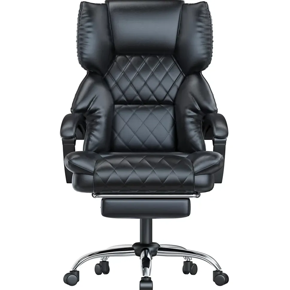 Fauteuil de bureau ergonomique H02-Noir