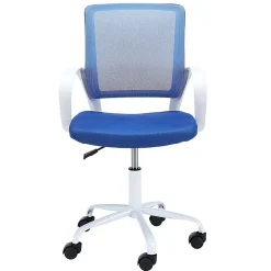 Fauteuil enfant AKORD FD6 Blanc et Bleu