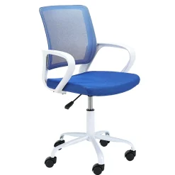 Fauteuil enfant AKORD FD6 Blanc et Bleu
