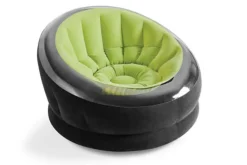 Fauteuil gonflable Onyx vert et noir Intex