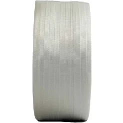 Feuillard de cerclage tressé 16 mm x 850 m - Qualité PRO TECPLAST FT - Haute Résistance 450kg - Feuillard textile PET