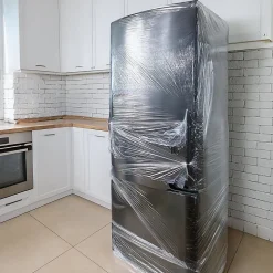 Film Etirable - Poignée - Petit Format Emballage Transparent - 150 m - Support Palette Valise Ordinateur - Protection Meuble