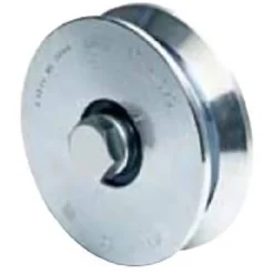 Galet à 2 roulements gorge Y 120mm charge 420kg - FRATELLI COMUNELLO - 307Y-120