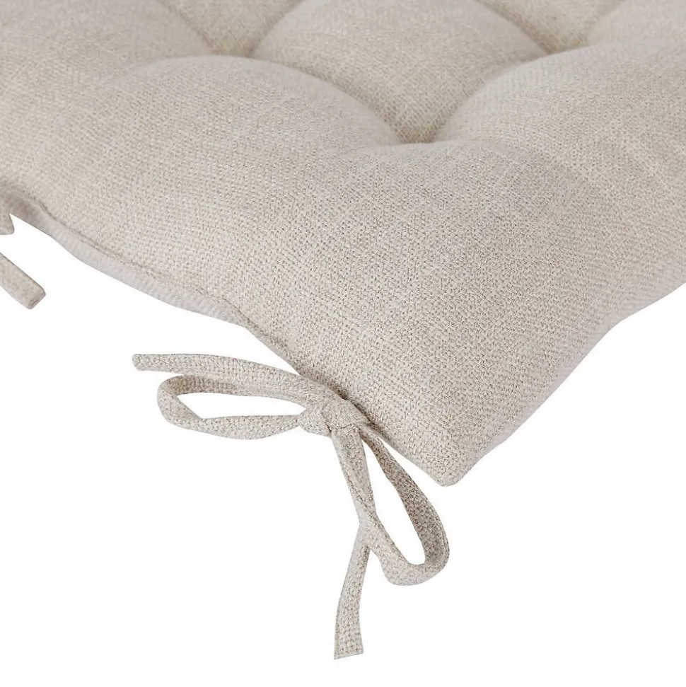 Galette de chaise Clem lin 38x38cm - Atmosphera