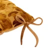 Galette de chaise Luna jacquard ocre 38x38cm - Atmosphera