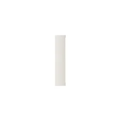 Garde Robe MILS, armoire 2 portes coulissantes avec miroir coloris blanc