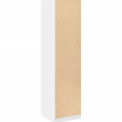 Garde-robe Blanc 50x50x200 cm Bois d'ingénierie vidaXL