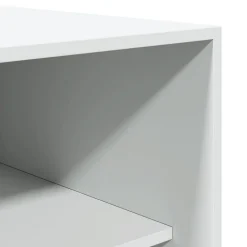 Garde-robe Blanc 50x50x200 cm Bois d'ingénierie vidaXL