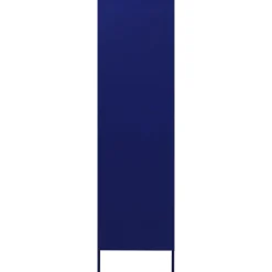Garde-robe Bleu marine 90x50x180 cm Acier vidaXL