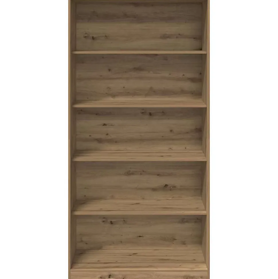 Garde-robe chêne artisanal 100x50x200 cm bois d'ingénierie vidaXL