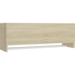Garde-robe chêne sonoma 100x32,5x35 cm bois d'ingénierie vidaXL