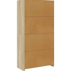 Garde-robe Chêne sonoma 100x50x200 cm Bois d'ingénierie vidaXL