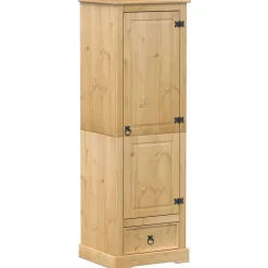Garde-robe Corona 55x50x170 cm bois de pin massif vidaXL