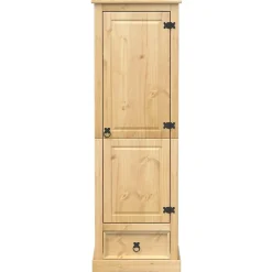 Garde-robe Corona 55x50x170 cm bois de pin massif vidaXL