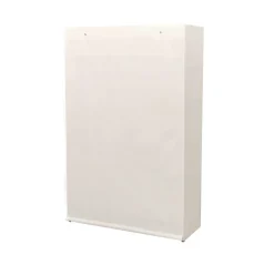 Garde-Robe en Tissu et Bois de Pin - Armoire Penderie Chambre Dressing + 5 Etagères + Barre de Suspension