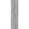 Garde-robe gris sonoma 50x50x200 cm bois d'ingénierie vidaXL