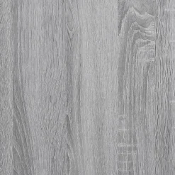 Garde-robe sonoma gris 80x50x200 cm bois d'ingénierie vidaXL