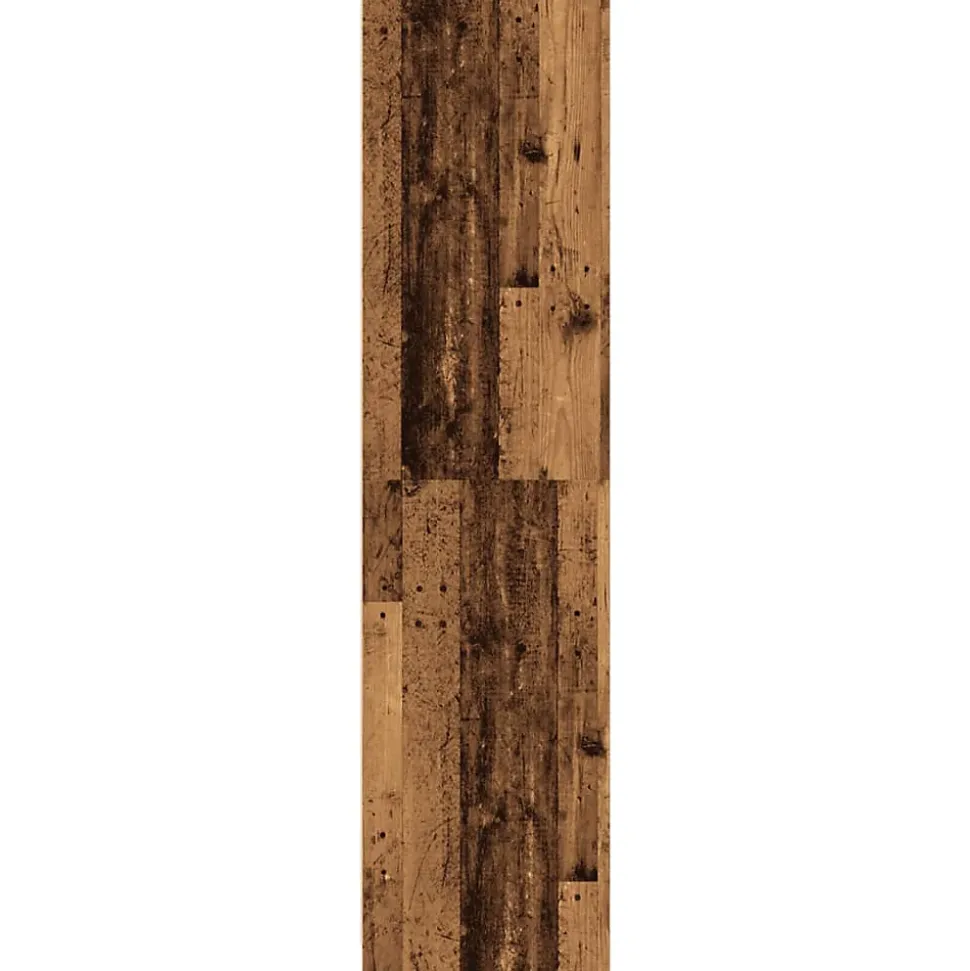 Garde-robe vieux bois 100x50x200 cm bois d'ingénierie vidaXL