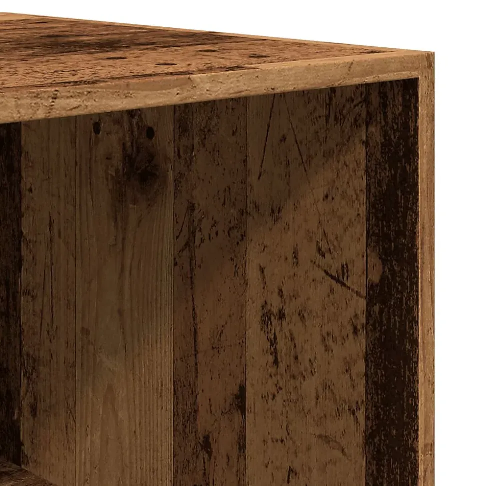 Garde-robe vieux bois 100x50x200 cm bois d'ingénierie vidaXL