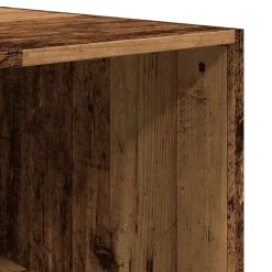 Garde-robe vieux bois 100x50x200 cm bois d'ingénierie vidaXL